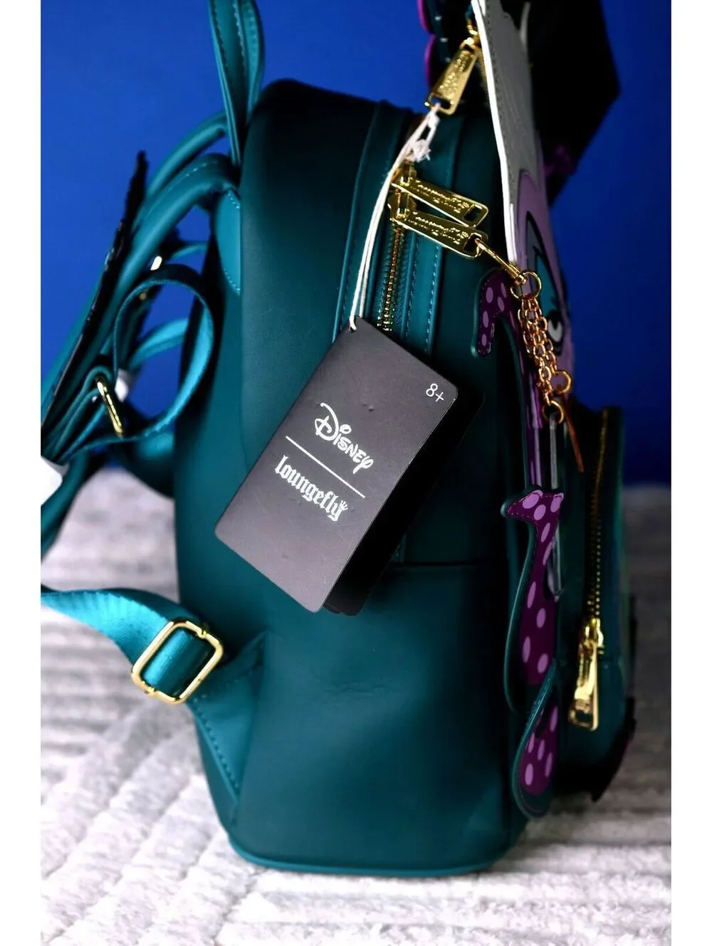 Loungefly Disney Ursula Crystal Ball Backpack & Wallet | NWT